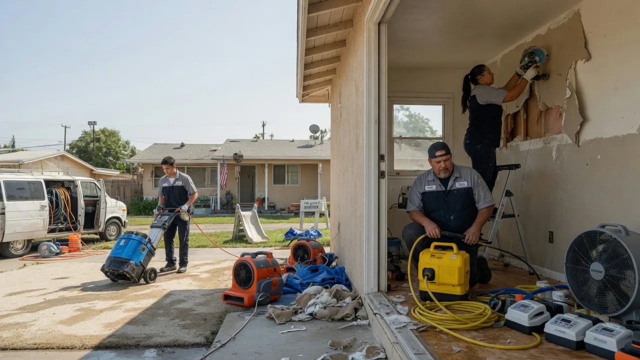 Water Damage Restoration in Pollock, LA near me